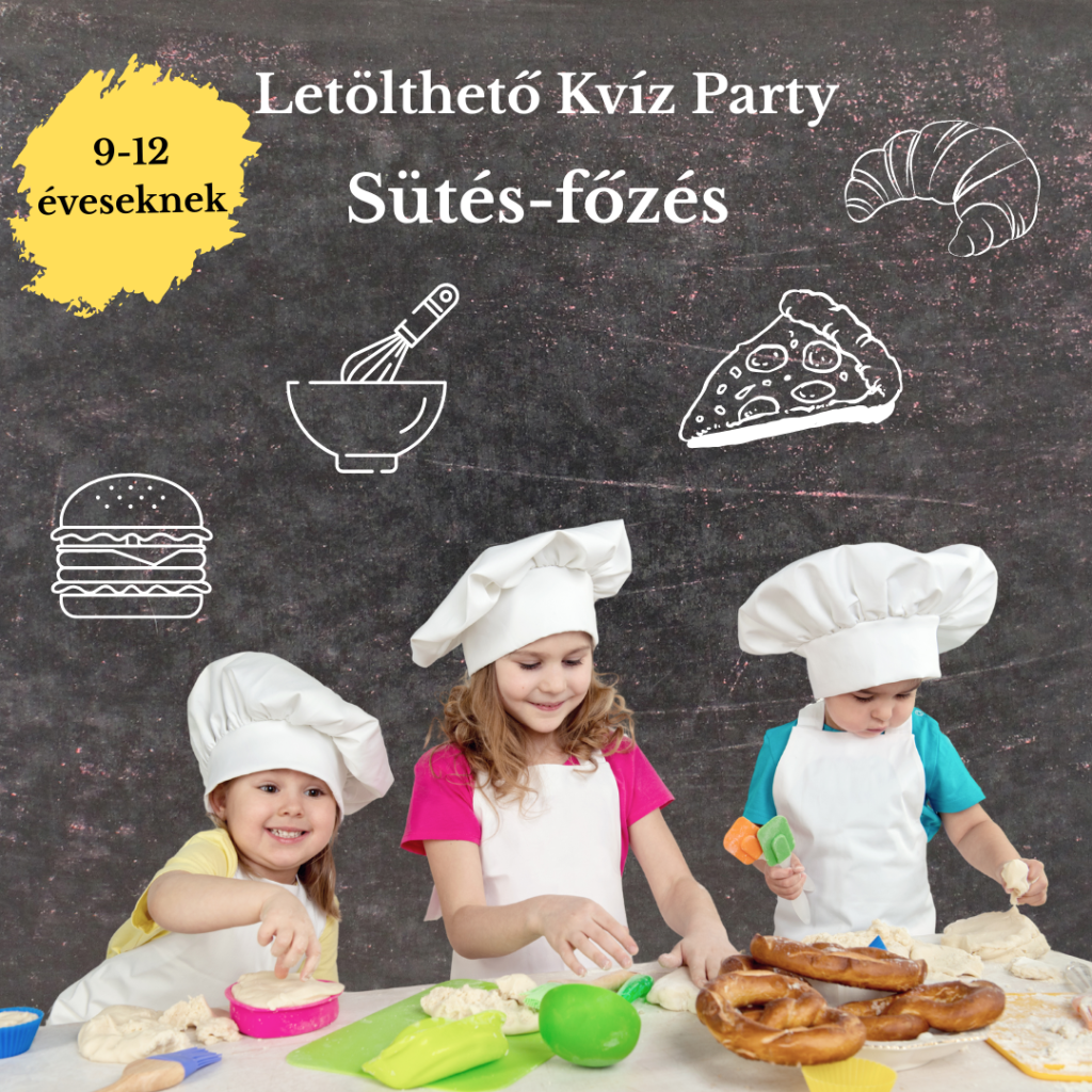 Sütés-főzés - 9-12 éves korosztálynak