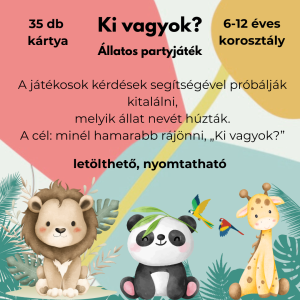 Ki vagyok? – 35 db kártya